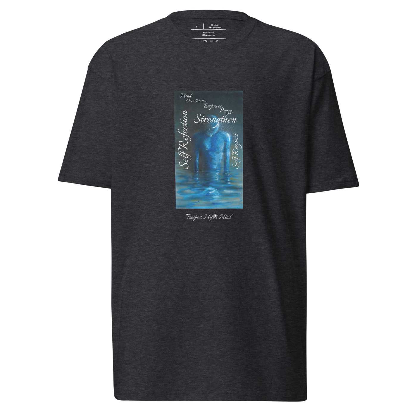 Self reflection premium heavyweight tee