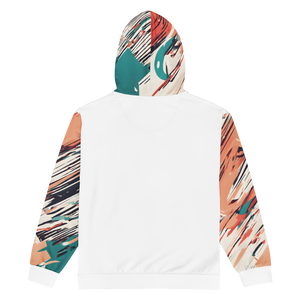 Designer 2 zip hoodie