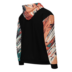 Designer 2 zip hoodie