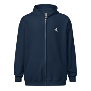 Northern Mocking Bird heavy blend zip hoodie
