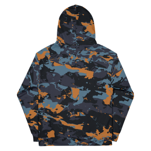 Dark Blue Camo Hoodie