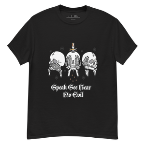 Speak See Hear No Evil  classic tee