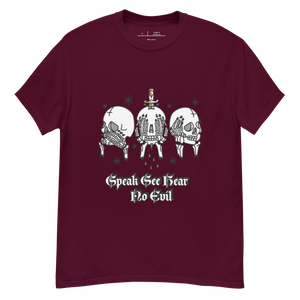 Speak See Hear No Evil  classic tee